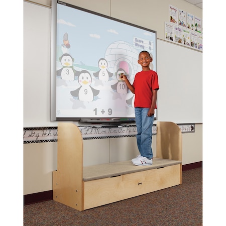 Jonti-Craft iRise Deluxe IWB Step, 60 in., 9 in. Ht 1051JC